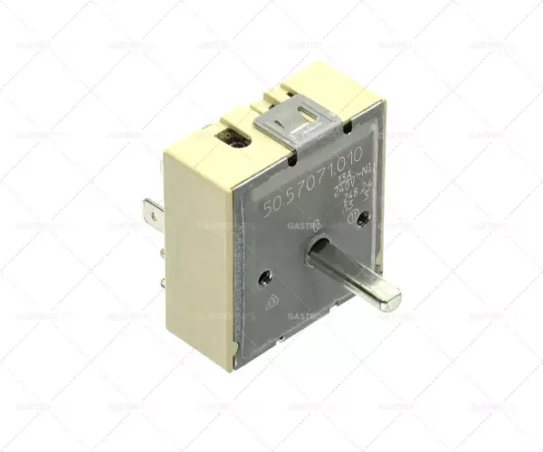 Regulátor energie 240V 13A rotace jednookruhový pravá osa o 6x4,6mm hřídel délka 23 mm Speciální Cena