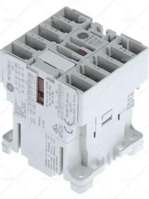 Aktuální odporová zátěž výkonového stykače 20A 230VAC (AC3/400V) 9A/4kW hlavní kontakty 4NO