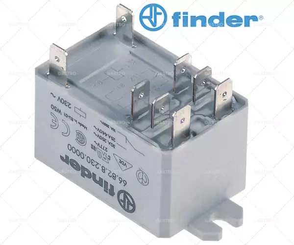Napájení relé FINDER 230V 30A 2CO příloha tab spojení F6.3 Jen Po Omezenou Doba