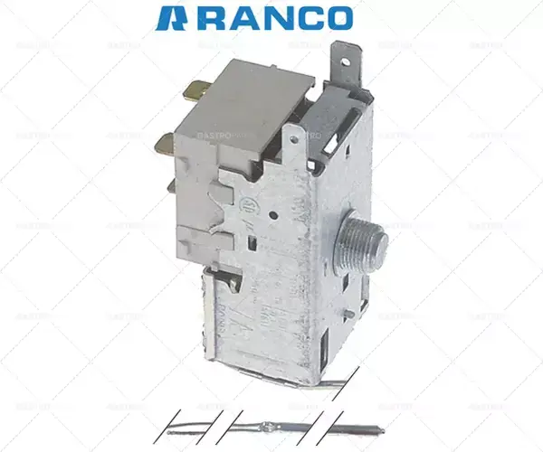 Časově Omezené Čidlo termostatu ø 7 mm sonda L 108 mm 1400 mm kapilární typ K22-L1529