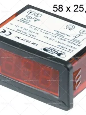 Značkový každý kontrolní teploměr typ tm103t n7 instalační rozměr 58x25,5mm od -40 do 110°C 230VAC ntc