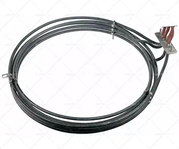 Časově Omezené topné těleso 8000W 380V topné okruhy 2 ID ø 268mm ED ø 300mm L 335mm H 48mm L1 20mm