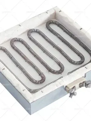 Bezpečná Platba sálavé topidlo obdélníkové dlouhé 180mm široké 170mm 1500W 230V