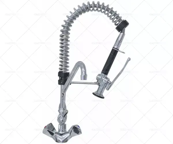 Výhodná Nabídka předoplachová jednotka s monoblokovou hlavicí vodovodní baterie 1/2" připojení 3/8" délka výtoku 200mm