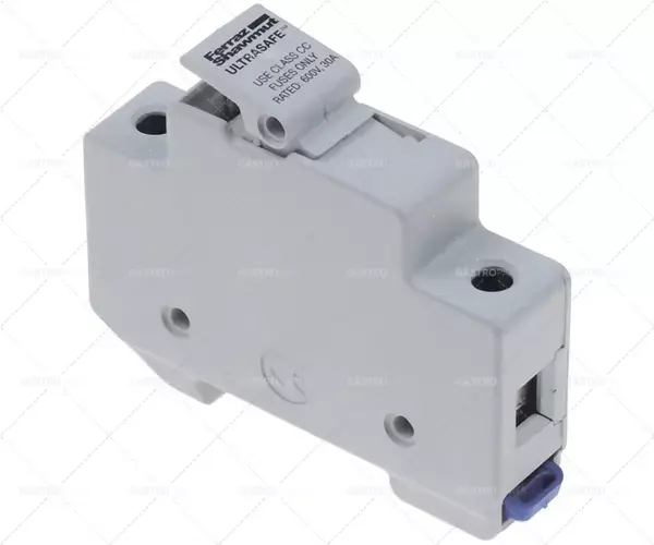 Nízká Cena pojistkový držák vhodná pojistka ø10x38mm 1pólová 30A jmenovité napětí 600V D 78mm Š 18mm V 59mm