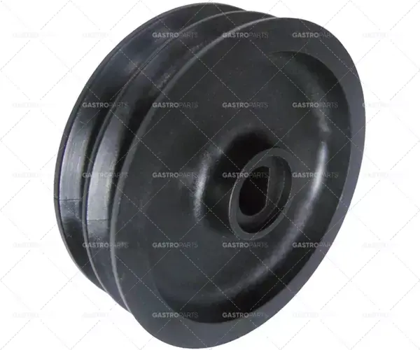 Levný kulatý řemenový kotouč ø 94mm dvojitá hřídel sání ø 14x11mm hloubka drážky 6mm