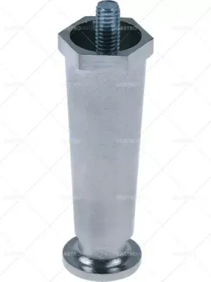 Vybavení patky ø 24-30mm závit 3/8" NPT závit D 22mm V 102-140mm chromovaná ocel Vysoce Kvalitní