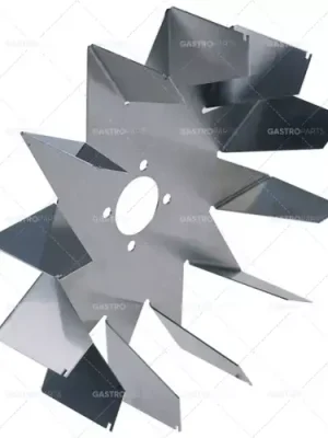 turbína ventilátoru 12 lopatek průměr 170 mm šířka 42,5 mm Hit Sezóny