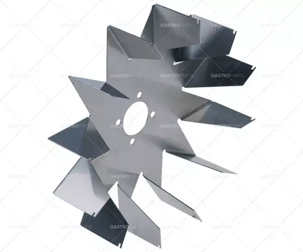 turbína ventilátoru 12 lopatek průměr 170 mm šířka 42,5 mm Hit Sezóny