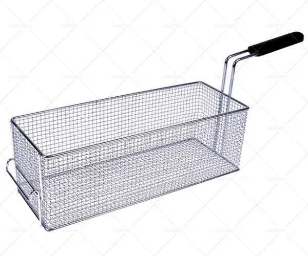 Speciální Cena fritovací koš d1 400 mm š1 150 mm v1 135 mm chromovaná ocel
