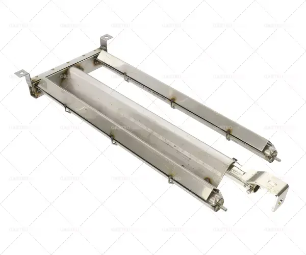 Přímo Od Výrobce Pole-hořáky 2 řady L 540 mm B 220 mm H 60 mm Lavasteingrill