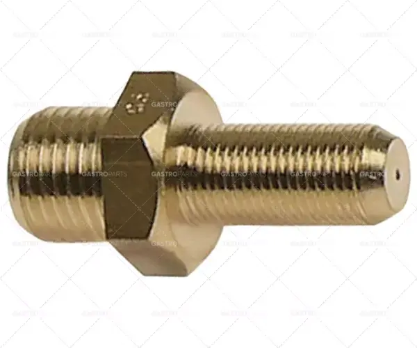 Ověřený G1 plynová hubice 1/4 "G2 1/8" SW 17 díra o 0,9mm