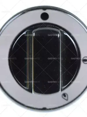 Akce plynový ventil Knebel, aniž by kontrolka o 70 mm nápravy o 8x6,5mm zploštění univerzální černý