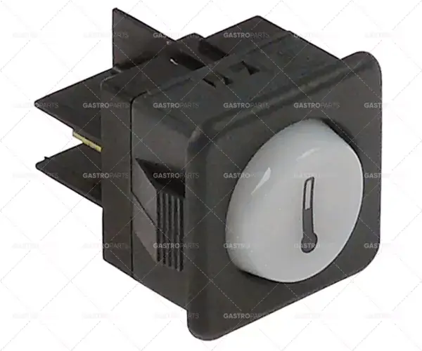 montážní rozměry kontrolky 27,8x25mm bílá 230V připojení vnější faston 6,3mm Sezónní Sleva