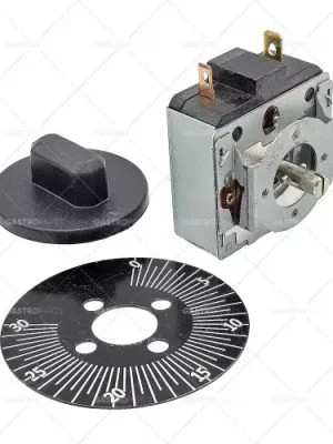 Časový spínač M12 1-pólový Runtime 30min jízdy mechanicky 1Z 10A při 250V osy o 6 mm Bezpečná Platba