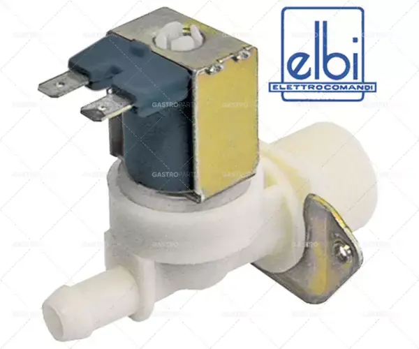 elektromagnetický ventil jednoduchý přímý 230V vstup 3/4" výstup 11,5mm výstup 0,25l/min t.max. 90°C ELBI Výprodej