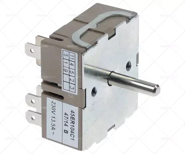 Jen Po Omezenou Doba Regulátor energie 230 13.5A rotace pravá osa o 6x4,6mm hřídel délka 23 mm