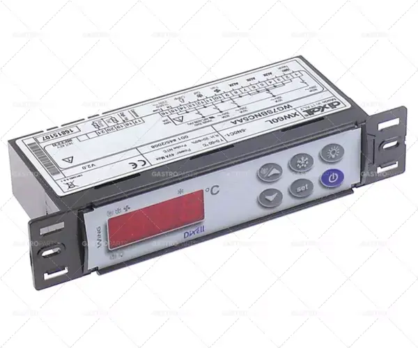 Must-Have elektronický regulátor Dixell / Copeland XW60L-5N0C1 montážní rozměry 150x30mm vestavná hloubka 50mm