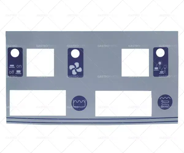 fólie ovládacího panelu d 180 mm š 98 mm Tovární Cena