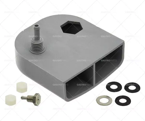 Vzduchová past plast V 80mm L 80mm W 30mm kompletní ø hadice 5mm Autentický