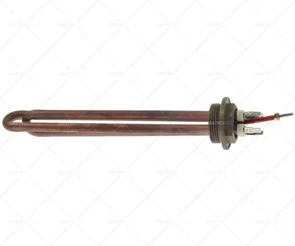 topné těleso 3300W 230V topné okruhy 2 závity 1¼" d 230mm š 38mm v 38mm trubka ø 8mm Poslední Šance