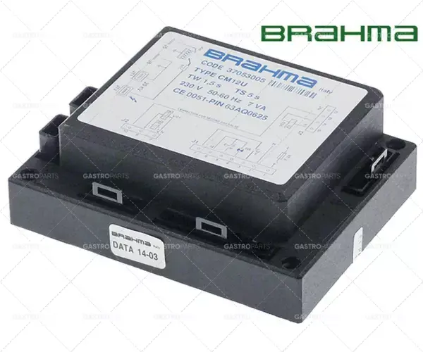 automatický zapalovač Brahma typ CM12u 230V 2 elektrody čas volný 5s Dokud Zásoby Vydrží