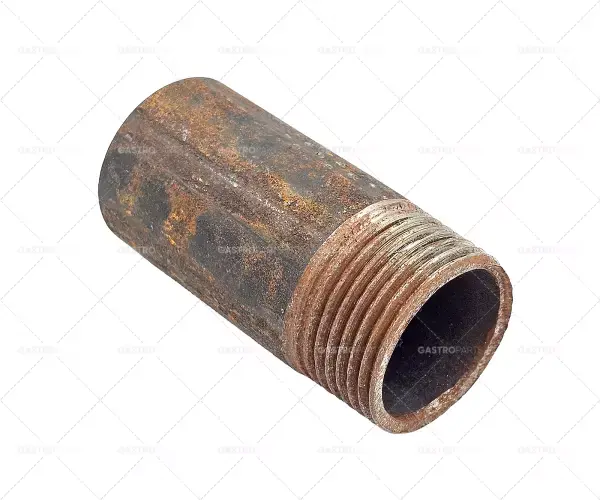 Hořák trubka o 34 mm se závitem 1 "ocel L 77mm Hit Sezóny