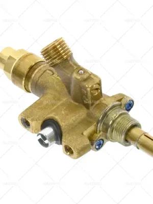 plynový ventil ECA vstup 21 mm výstup 1/4‘‘ připojení termočlánku M8x1 Novinka