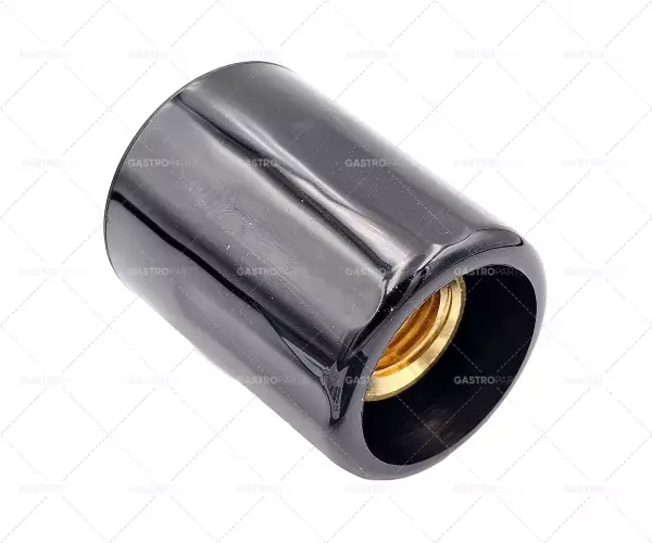 Top Prodej Otočná rukojeť o 42,5 mm L 53 mm se závitem Tr18x2 černá