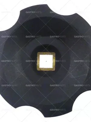 Levný hvězdicová násada 7x7mm ø 60mm D 24mm černý termoplast