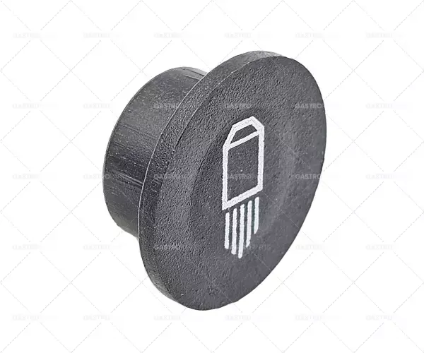 Knebel symbol vody o 24 mm černá Rychlé Dodání