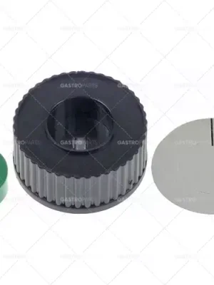 Nízká Cena knoflíkový časovač 1-6 min. ø 42mm hřídel ø 6x4,6mm zelený/modrý