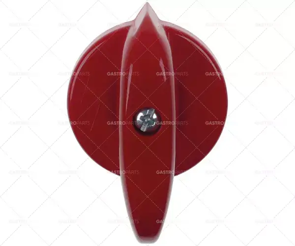 Hit Sezóny knoflíkový spínač nulová značka ø 34/60mm hřídel ø 5x5mm červená v 22mm d 50mm