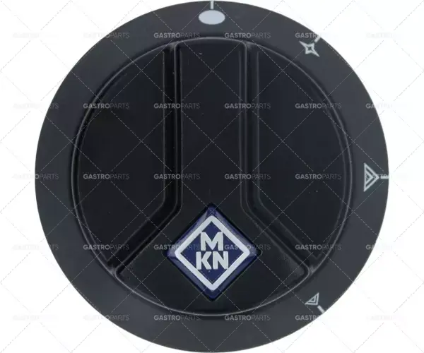 plynový kohout Knebel s pilotním plamenem o 65 mm nápravy o 6x4,6mm ploché dno černá Kup Teď