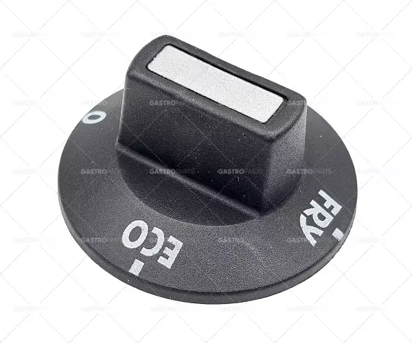 Aktuální knoflík 0-eco-fry dia. 50mm držák 6x4,6mm černý