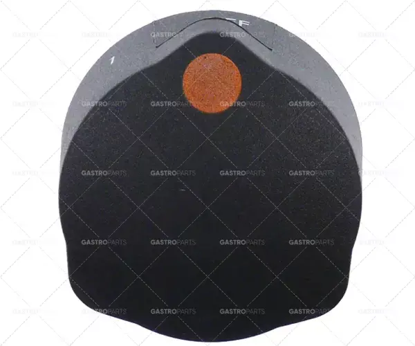 Aktuální knoflík 1-6 průměr 55 mm černý