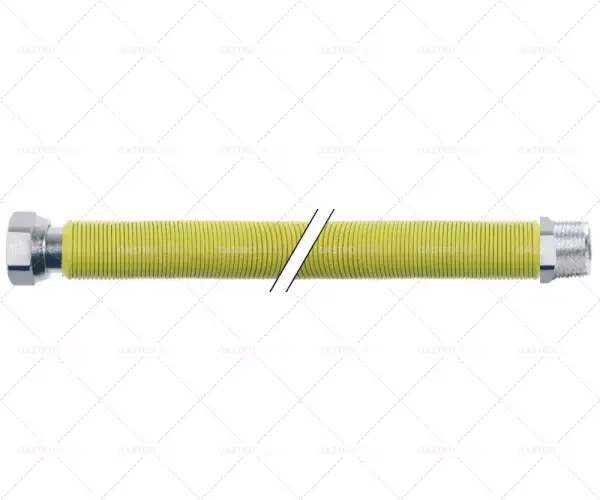 Tovární Cena plynová hadice uni cig 9891 prodloužená l 250-500mm 1/2" it-1/2" et neopletená s ss přípojkami