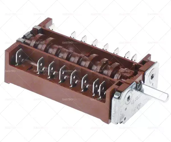 vačkový spínač 5 poloh 0-1-2-3-4 16A 7no 6x4,6mm Expresní Doručení