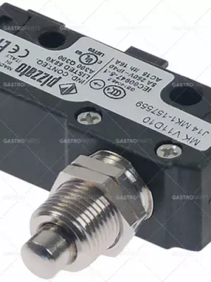Cenově Výhodný mikrospínač s montážní vzdáleností pístu 25mm závit M12x0,75 250V 1CO