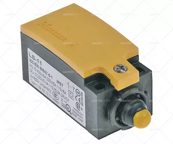 Hit Sezóny mikrospínač 230V 3A 1no 1nc dlouhý 75mm š 31mm v 33mm