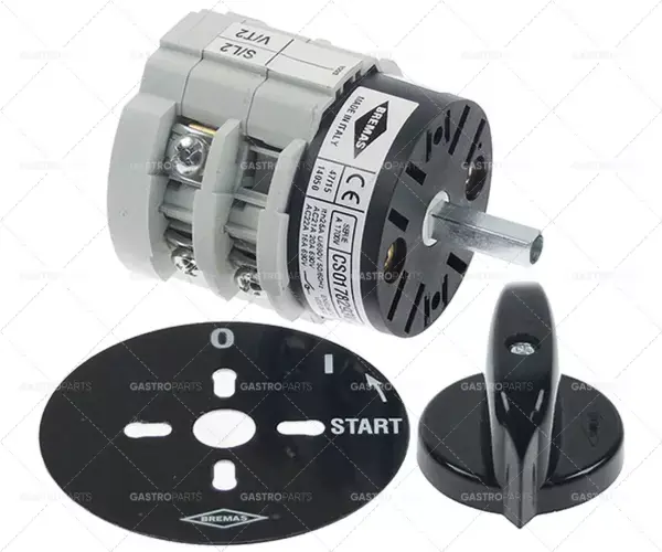 Rotační spínače polohy 3 0-1 přepínač kontaktní sady 3 Typ CS0178377 400V 20A Rychlé Dodání