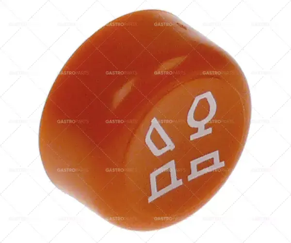 Vrácení Zdarma tlačítko ø 23 mm oranžový program
