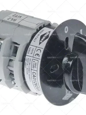 otočný momentový vačkový spínač 3 polohy 0-1 3pólový typ ca012V205 400V 12A 5x5mm Značkový