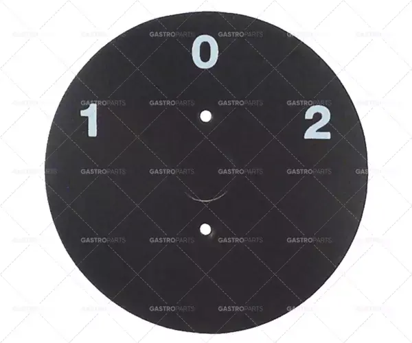 štítek se symbolem 1-0-2 ø 58mm otvor ø 10mm montážní vzdálenost 20mm Nejprodávanější