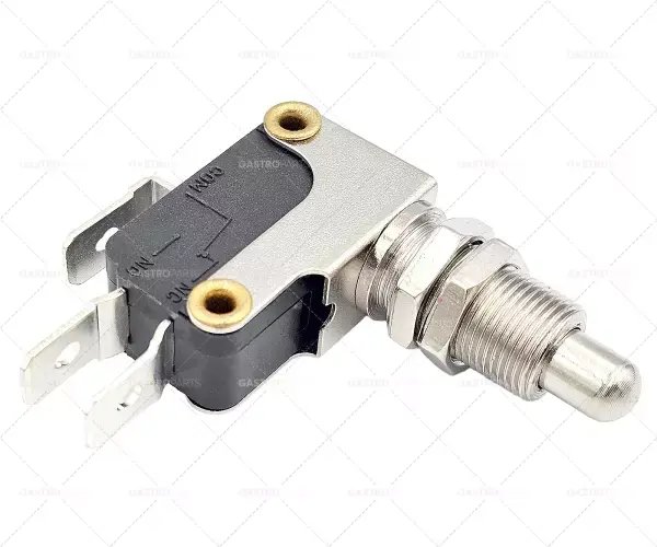 Super Cena Mikrospínač M10x0,75 závit L 14mm 250V 10A 1Kor