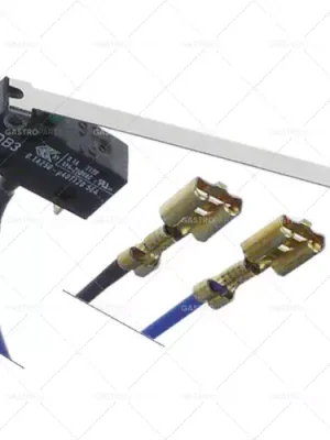mikrospínač s páčkou 250V 0,1A 1no délka páčky 51,5mm Nová Kolekce