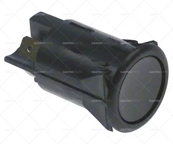 montážní tlačítko ø 25mm černé 2no 250V 16A připojení samec faston 6,3mm Sezónní Sleva