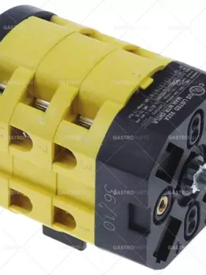 Výhodná Nabídka otočný spínač 3 0-1 sada kontaktů 6 typ PO20 690V 20A hřídel ø 8x7mm hřídel D 19mm