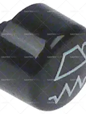 Tovární Cena instalační průměr tlačítka. 11,9 mm symbol ohřívače šálků černý