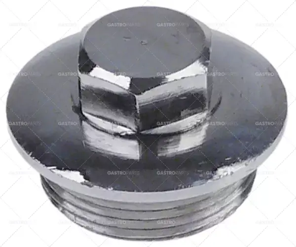 Cap závit M28x1,5 L 23 mm SW chrom 17 mosaz Oblíbený